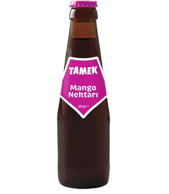 kahverengi şişe mango