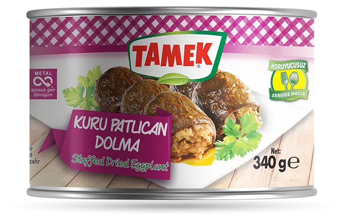 kuru patlıcan dolma 340gr