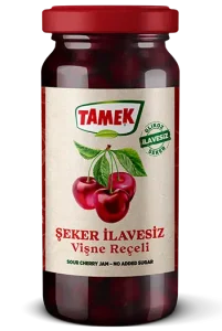 şekersiz vişne reçeli